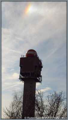 Radarová věž a Parhelium