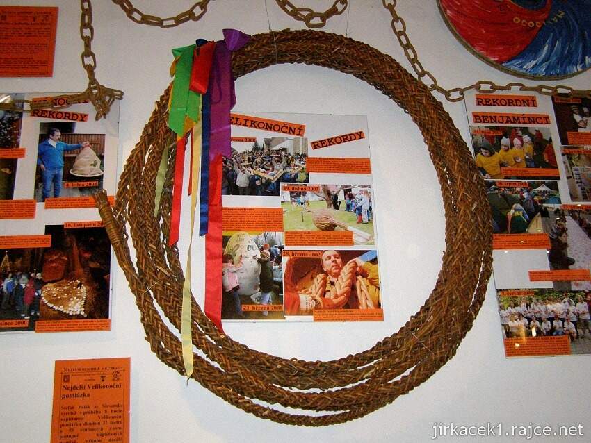 Pelhřimov - muzeum rekordů a kuriozit - pomlázka