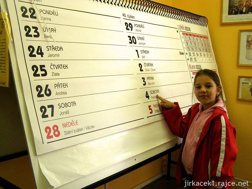Pelhřimov - muzeum rekordů a kuriozit - kalendář