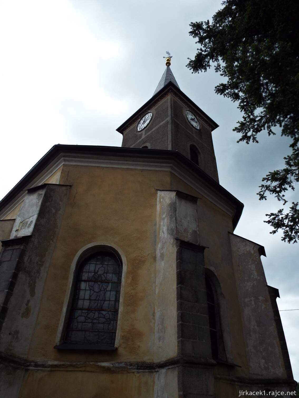 B - Huzová - Kostel sv. Jiljí 10 - presbytář a věž