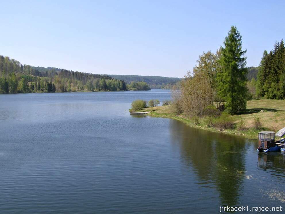 Kružberk - přehrada na řece Moravici