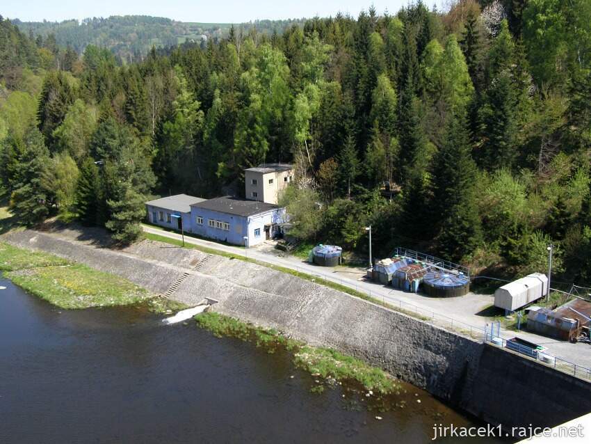 Kružberk - přehrada na řece Moravici