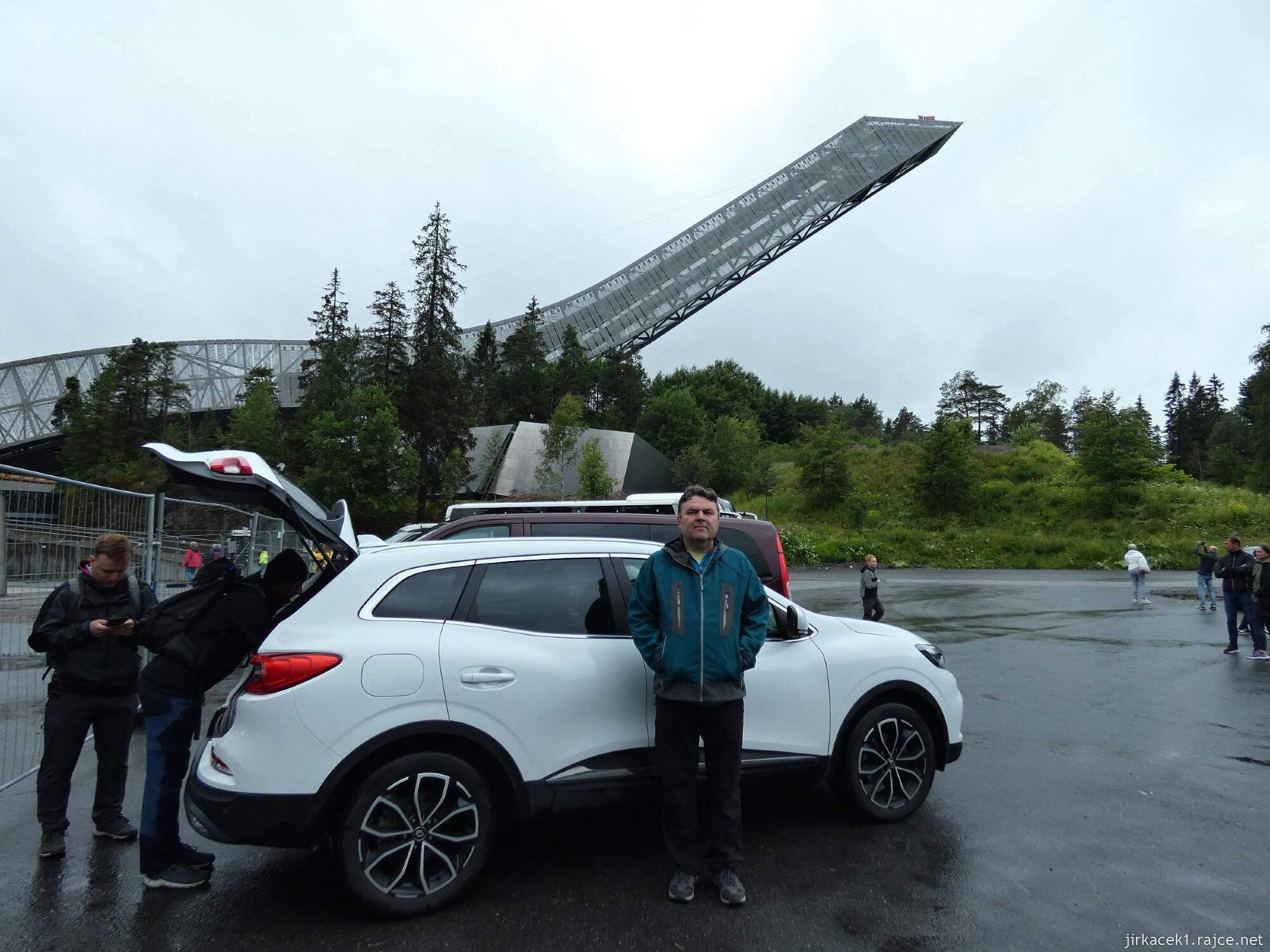 2a - Holmenkollen - skokanský můstek a vyhlídka 001