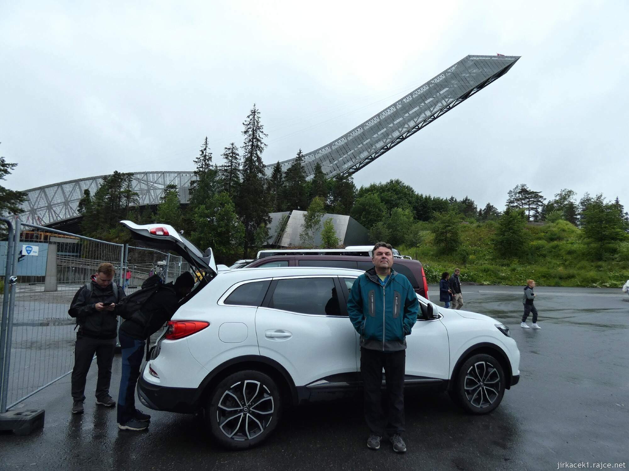 2a - Holmenkollen - skokanský můstek a vyhlídka 002