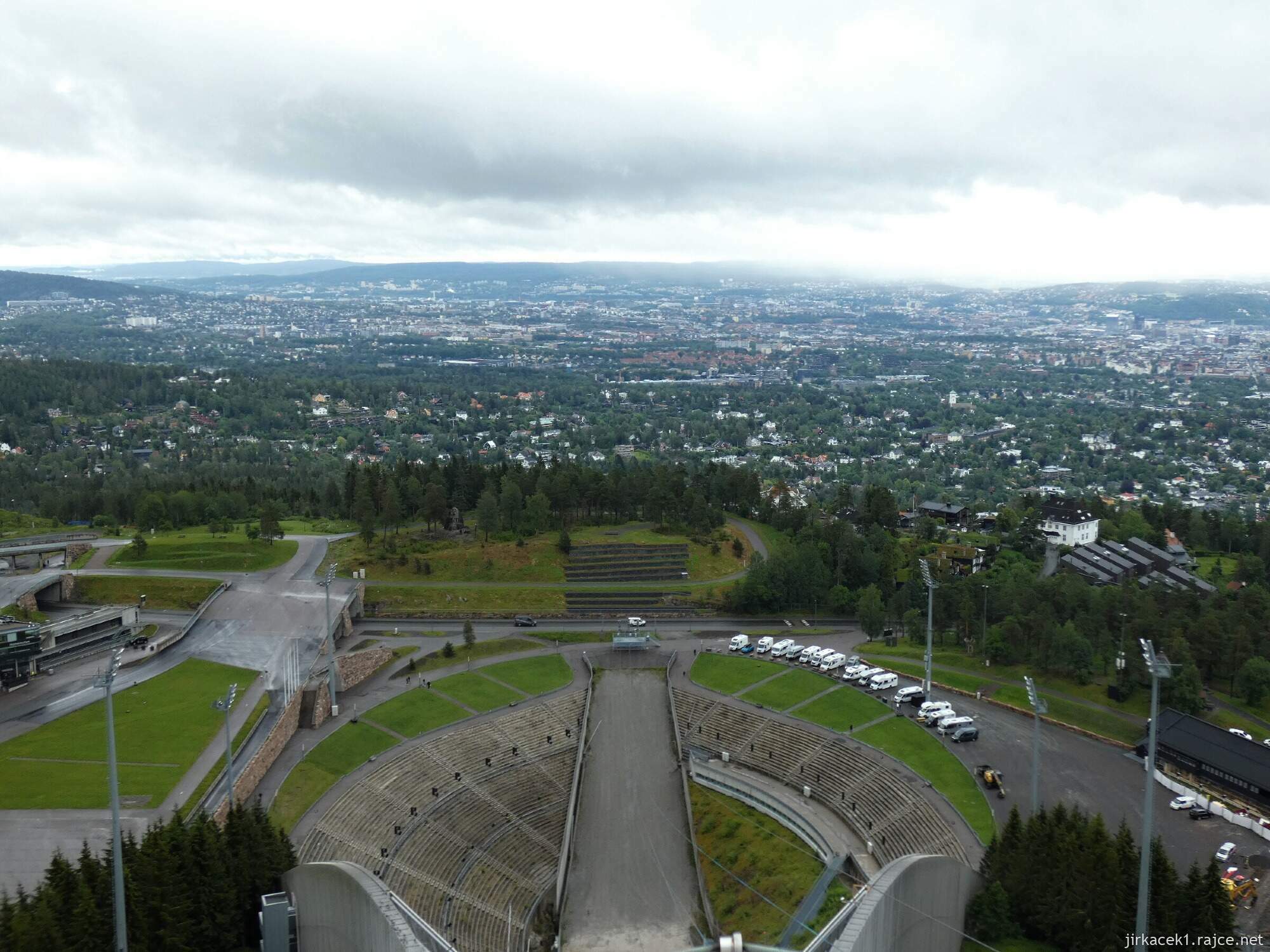 2a - Holmenkollen - skokanský můstek a vyhlídka 023