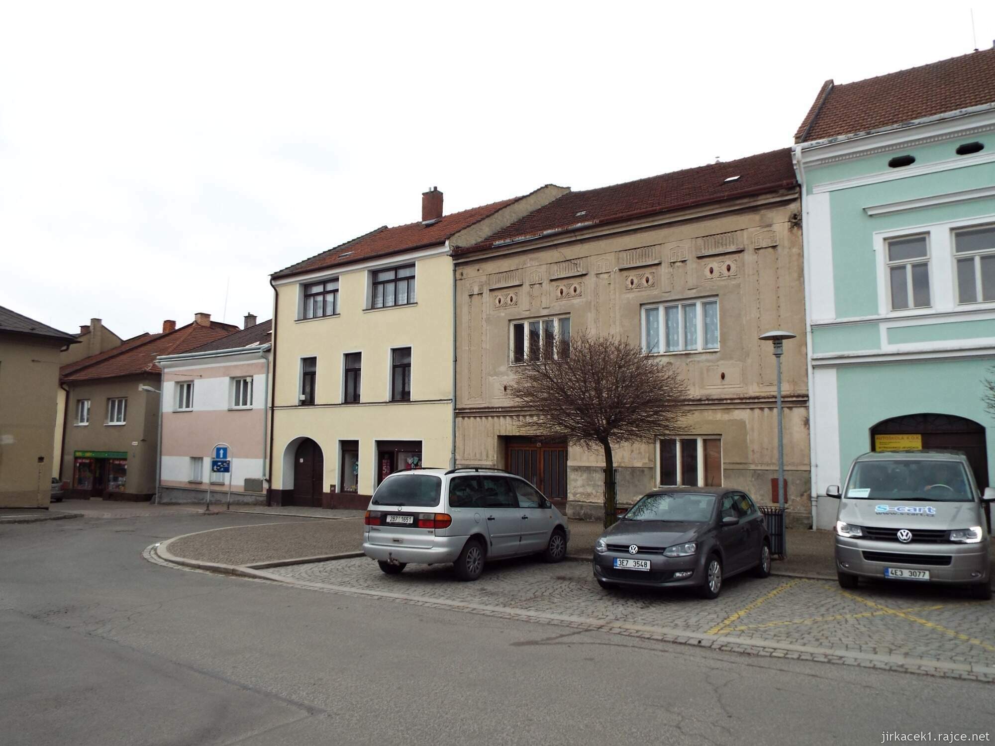 09 - Jevíčko - Palackého náměstí 05 - dům č.16,17,18