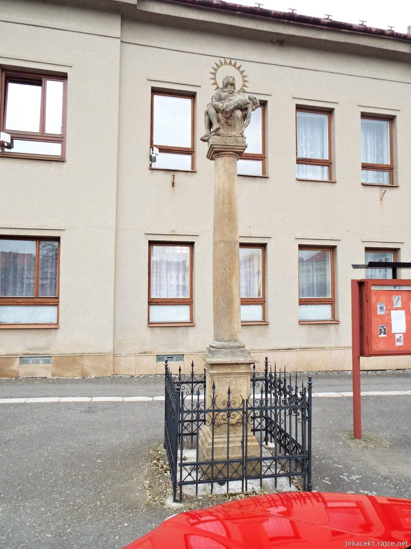 09 - Jevíčko - Palackého náměstí 06 - Morový sloup