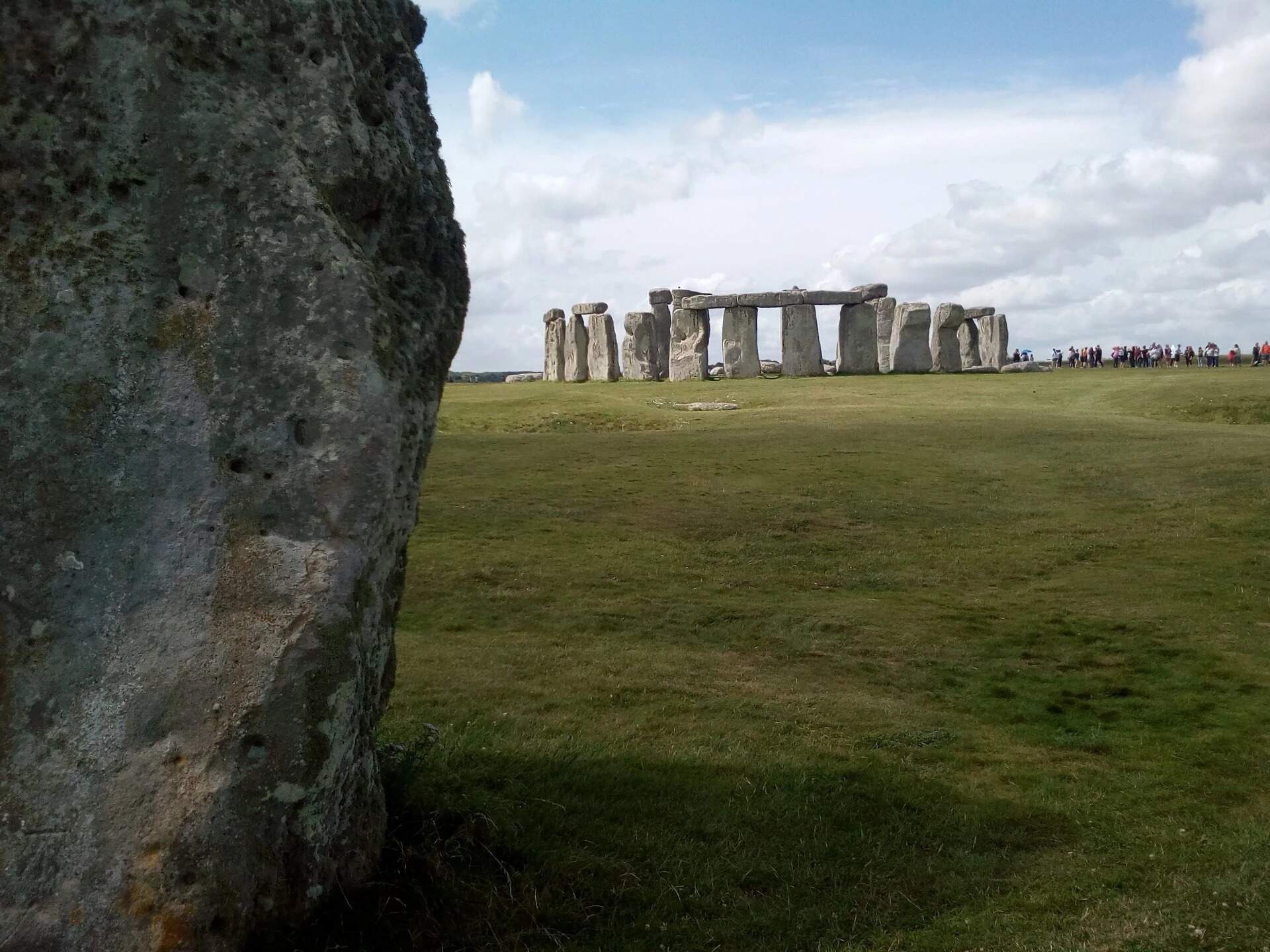 Stonehenge - výhled od Patního kamene