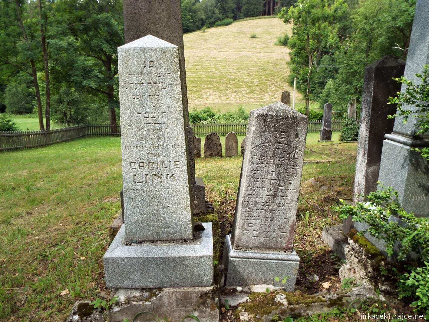 019 - Velké Karlovice - židovský hřbitov 10