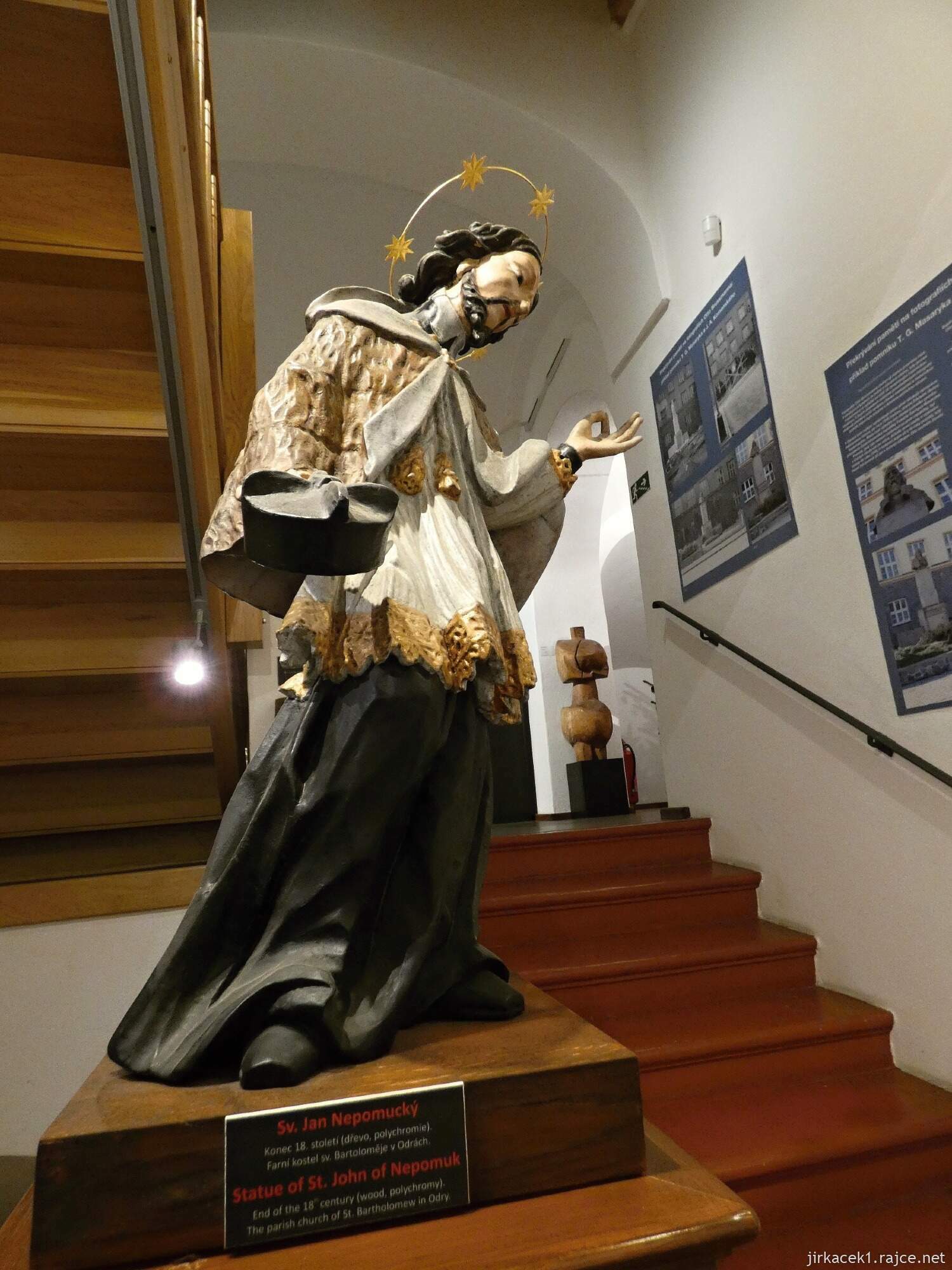 I - Odry - muzeum Oderska 021 - svatý Jan Nepomucký