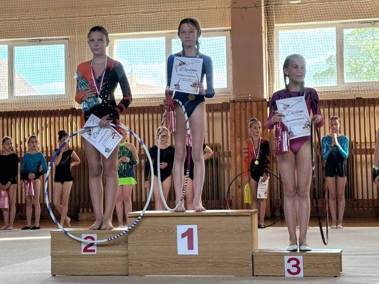 Mezioddílové závody moderní gymnastiky v Telči
