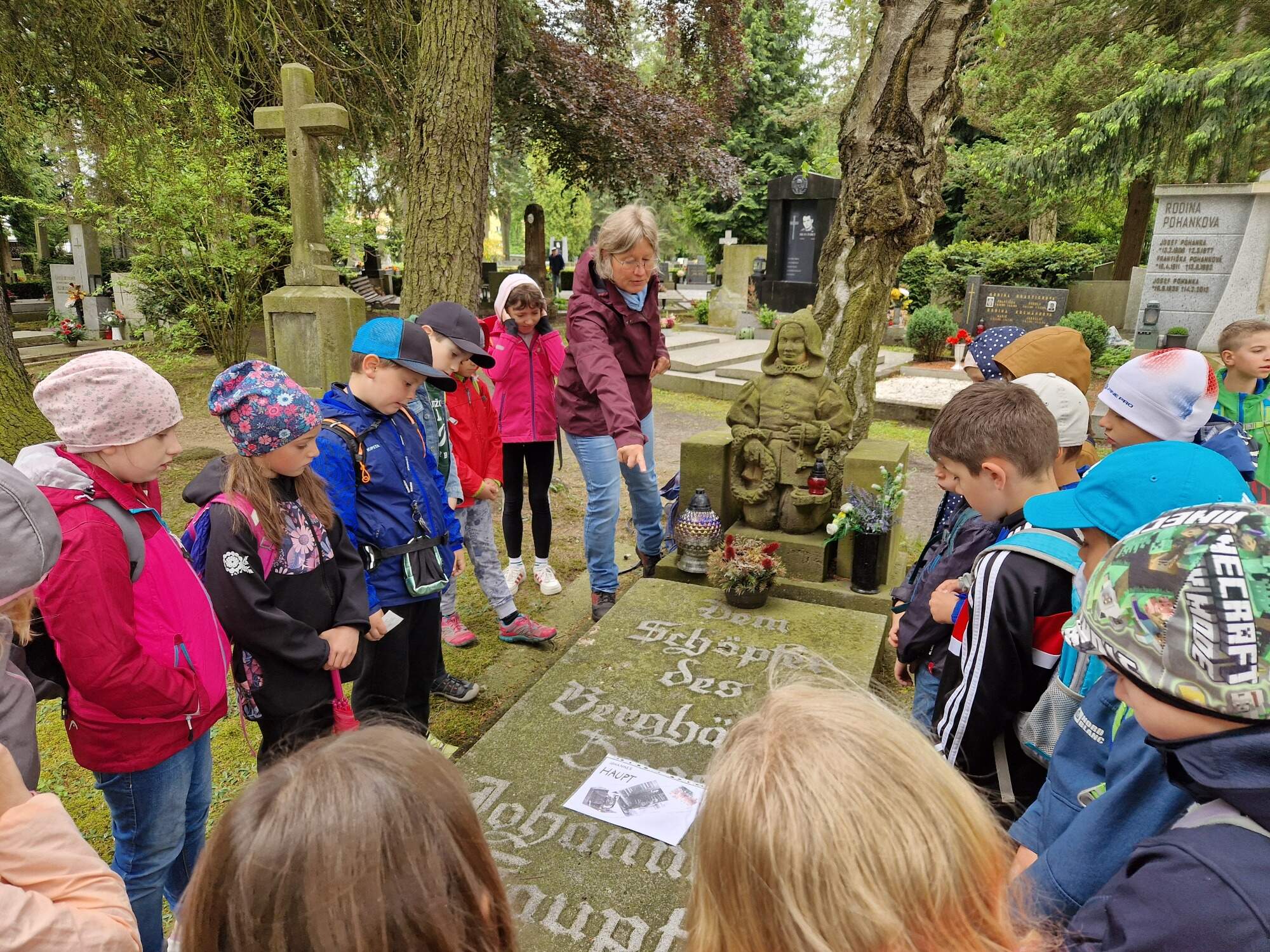 Za stopami Jihlavanů na hřbitov Za stopami Jihlavanů na hřbitov